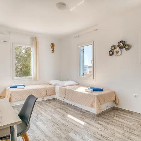 Ippocampos Seaside Serenity - Unwind At Paros Poolside Retreats Alikí Exterior foto