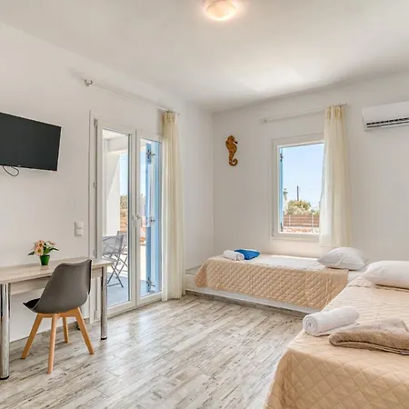 Ippocampos Seaside Serenity - Unwind At Paros Poolside Retreats Alikí Exterior foto
